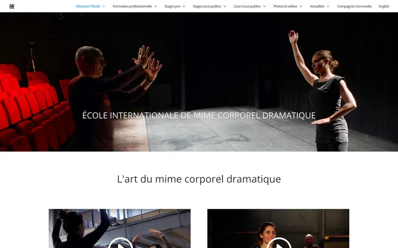 Ecole Internationale De Mime Corporel Dramatique classement, campus, admission
