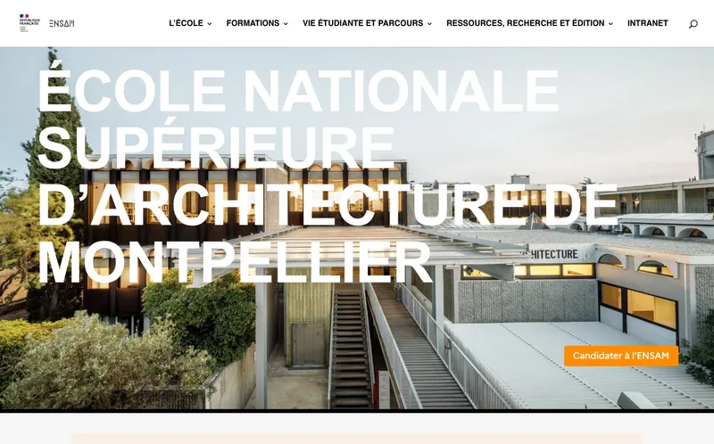 Ecole Nationale Superieure D'Architecture De Montpellier classement, campus, admission