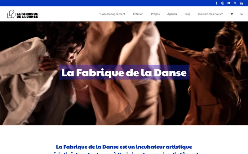 La Fabrique De La Danse classement, campus, admission
