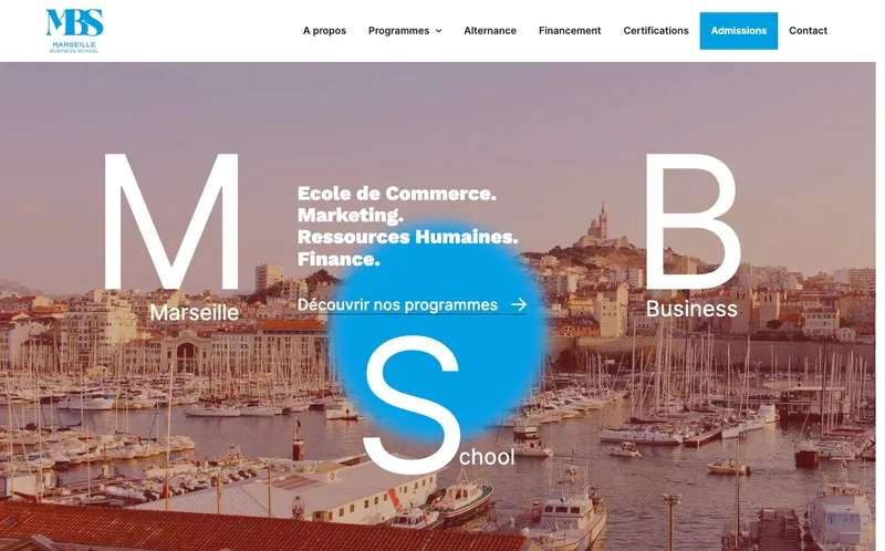 Marseille Business School classement, campus, admission