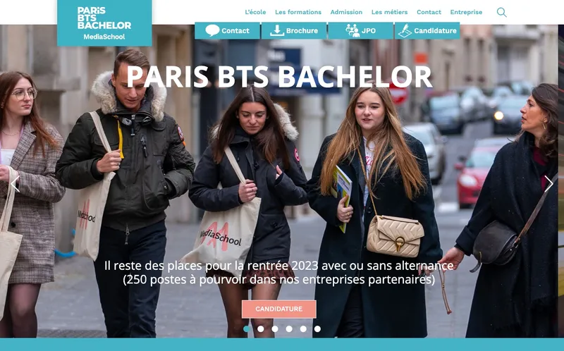 Paris Bts classement, campus, admission