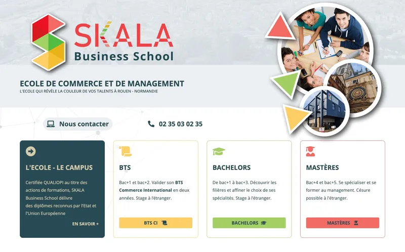 Skala Business School classement, campus, admission